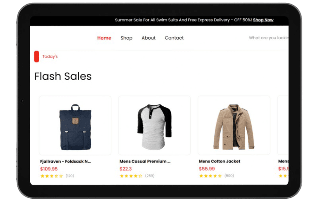 Modern eCommerce Web App